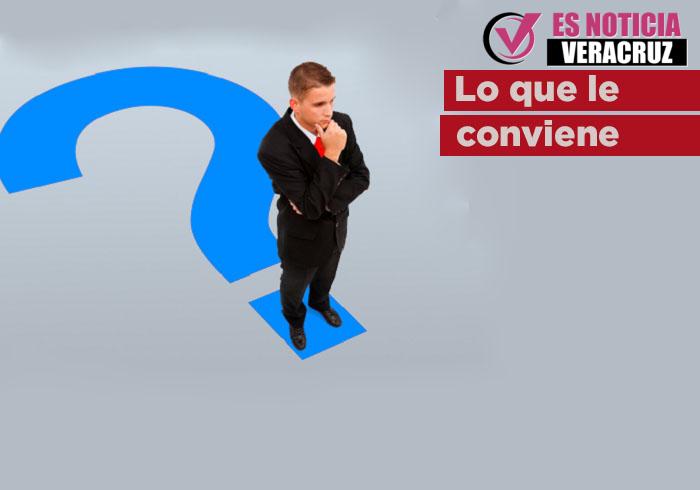Conviene Lo que le conviene – Es Noticia Veracruz